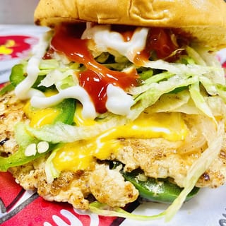 Chicken Smash burger