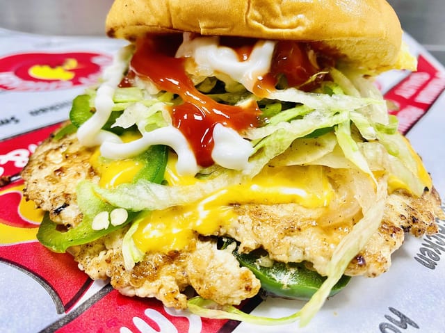 Chicken Smash Burger.
